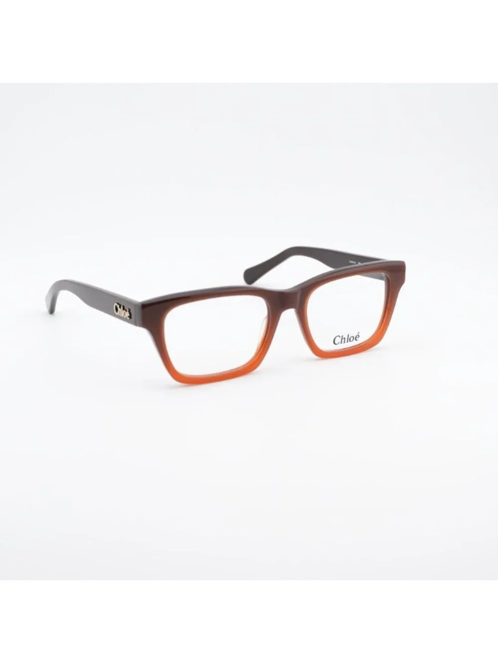 Chloe CH0242O 008 Eyeglasses Brown 53mm Square Frame